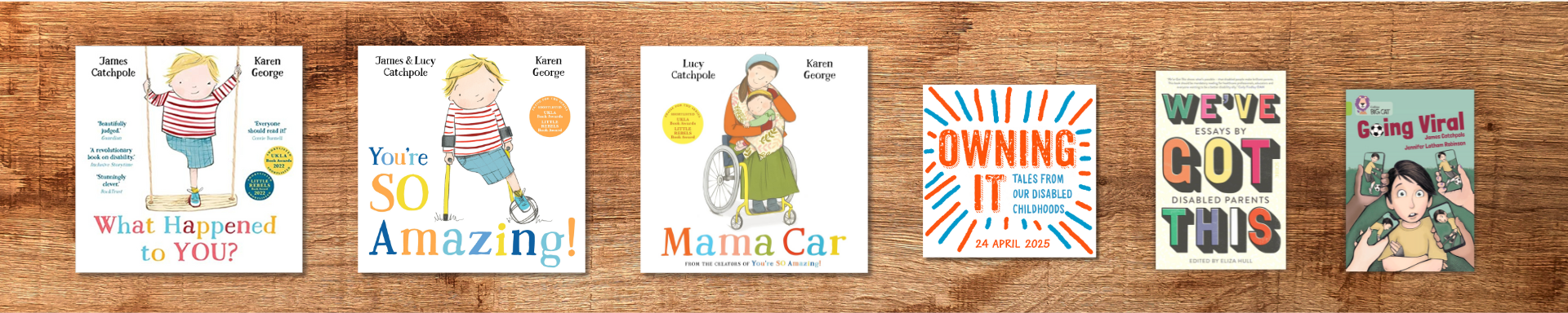 Books by Lucy and James Catchpole