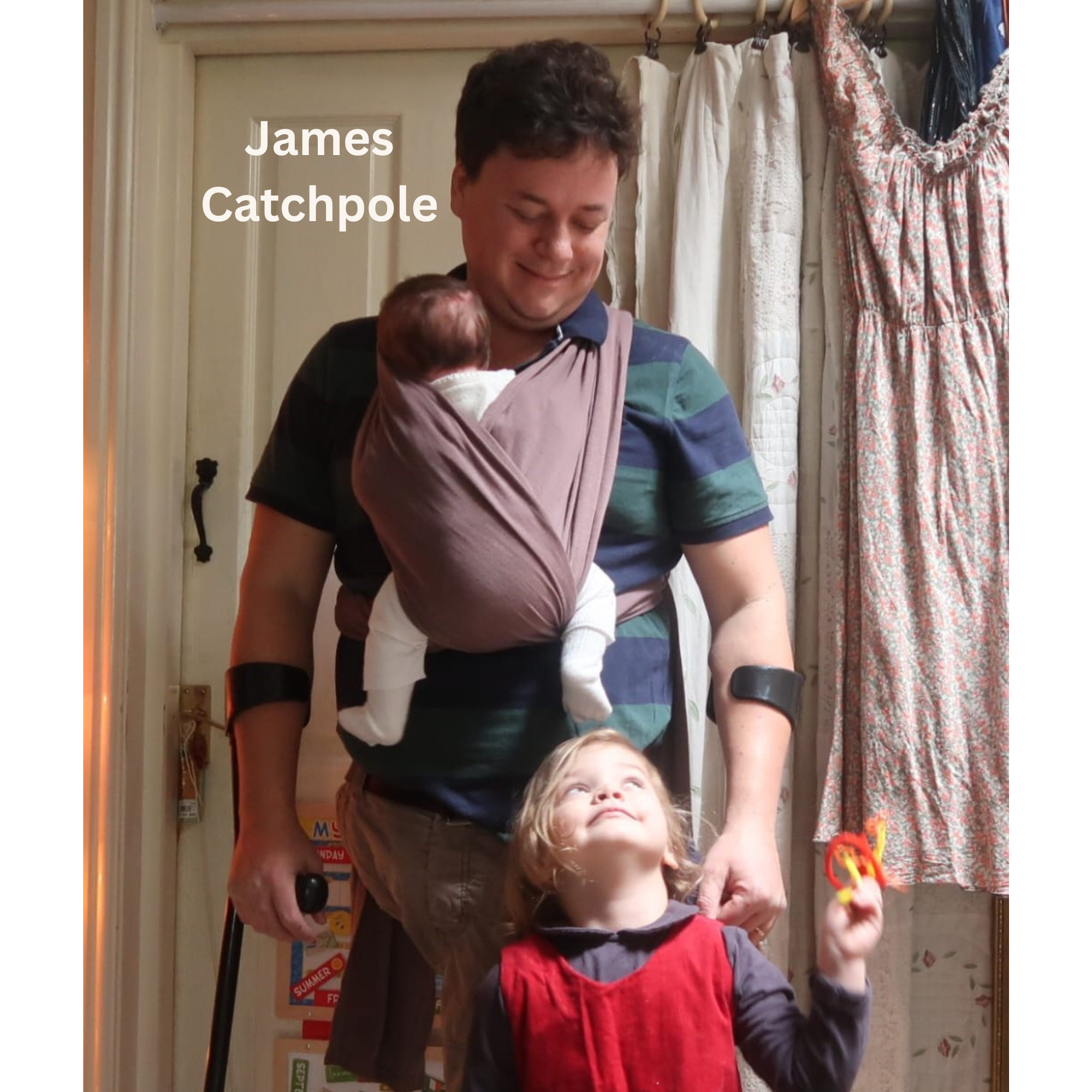 James Catchpole, editor and author, portrait.